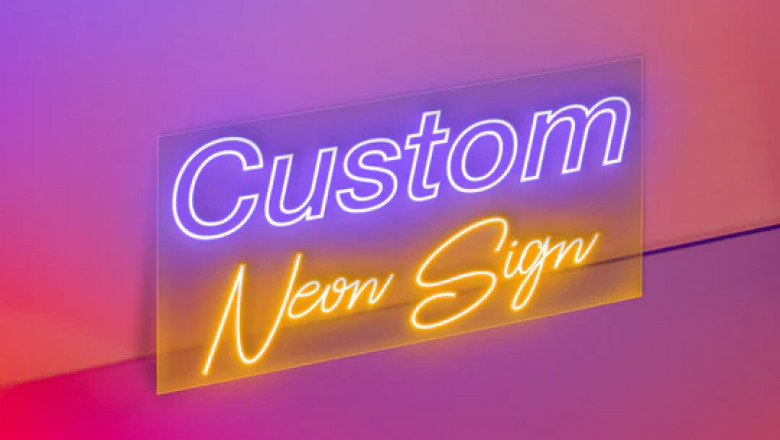 Custom led signs are the new fashion trends