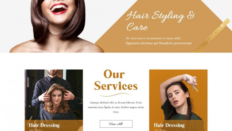 Hair Salon WordPress Theme