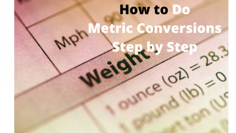 How to Do Metric Conversions Step by Step
