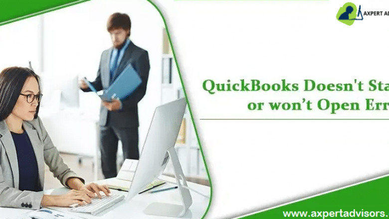 How to Troubleshoot QuickBooks Won't Open Error?