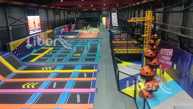 How to charge for children's trampoline park?