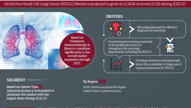 Non-Small Cell Lung Cancer Market Revenue, Key Findings and Forecast 2022-2027 | Allergan, AstraZeneca PLC, Eisai Co., Ltd