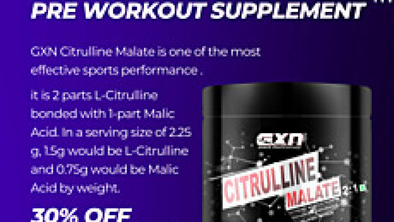 GXN Citrulline Malate to Improve Endurance Performance