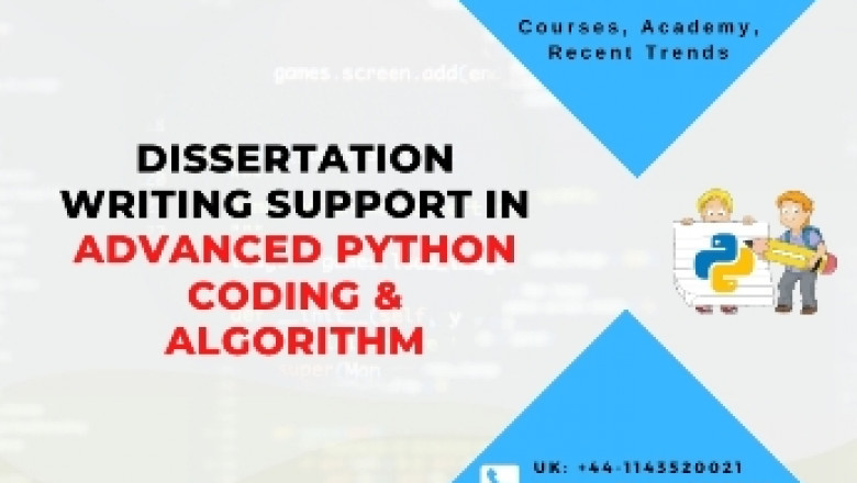 Dissertation writing Support in Advanced Python Coding & Algorithm