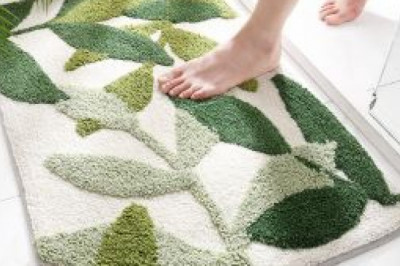 Water Absorbing Bathroom Mats and Rugs, microfiber bathroom rugs