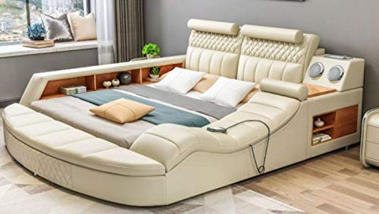 Wooden Bed Design, Designer Wooden Bed, Wooden Box Khat Design