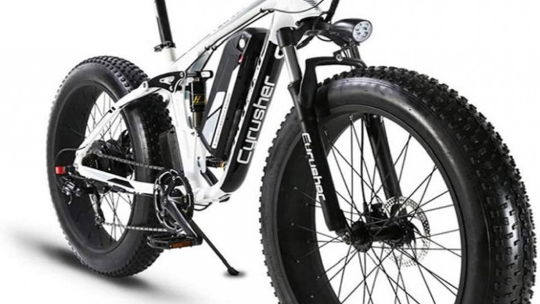 Three Electric Fat Tire Mountain Bikes with Price among $1850 to $2250
