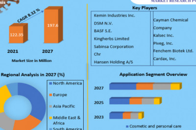 Zeaxanthine Market: Share, Growth, Industry Segmentation, Analysis and Forecast 2027