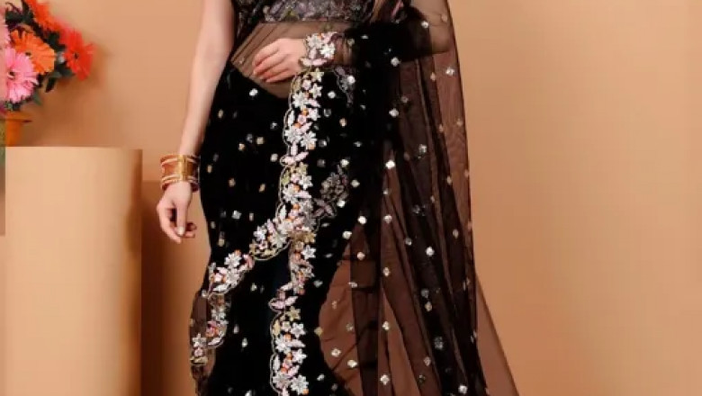The Beautiful Party Wear saree &gt;&gt;&gt; shivanshmall.in