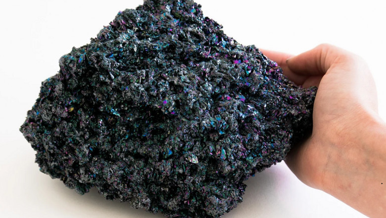 Carborundum, also known as silicon carbide, is a hard chemical compound composed of silicon and carbon