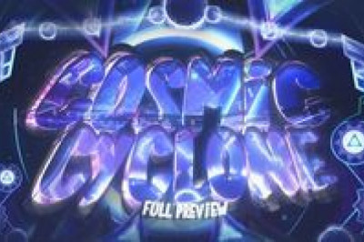 Cosmic Cyclone Hand-held Fountain firework