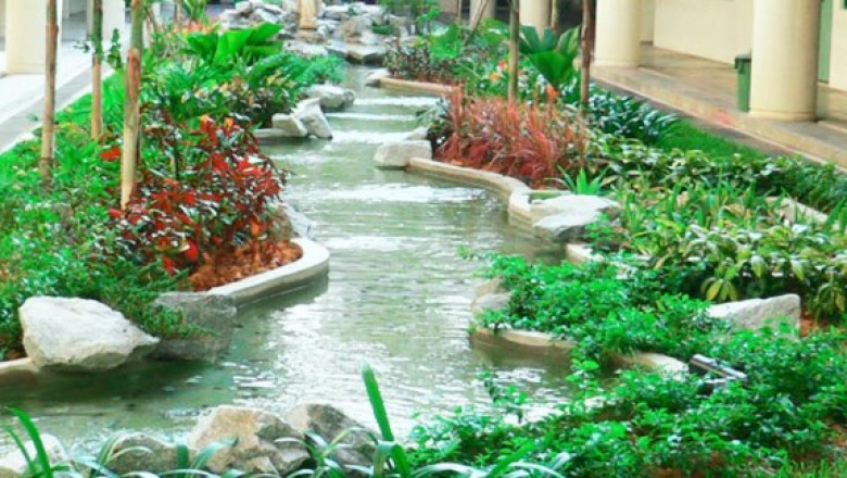 Garden landscape design