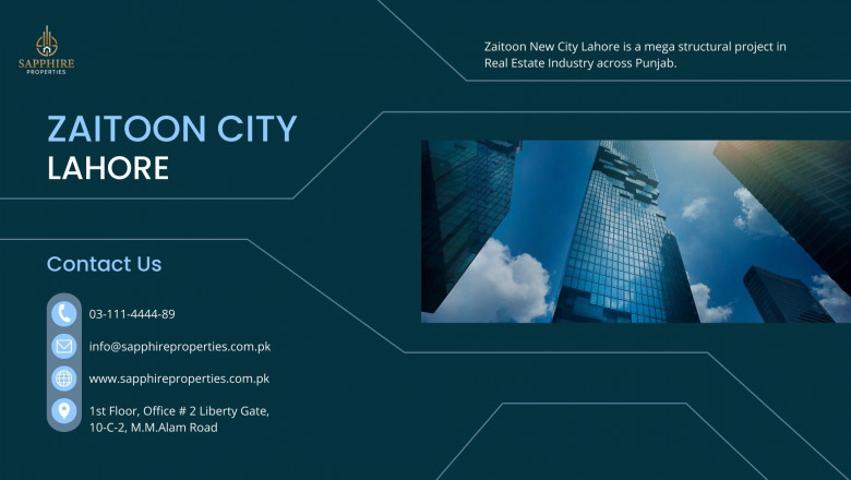Complete Information of Zaitoon City in Lahore