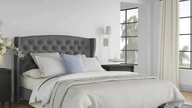 Platform Bed Design, Low Floor Bed Design, Bed Frame Design, Floating Bed Designs | Furniture Online