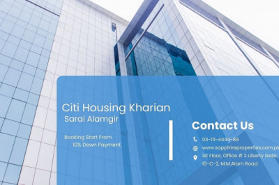 Plots Launched by Citi Housing Kharian