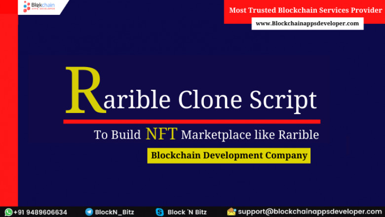 Rarible Clone Script To Build NFT Marketplace Like Rarible