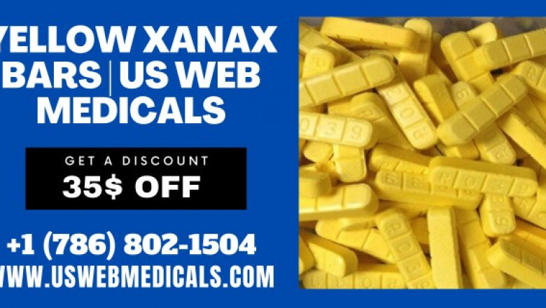 Order Yellow Xanax Bars With Overnight Delivery | US WEB MEDICALS