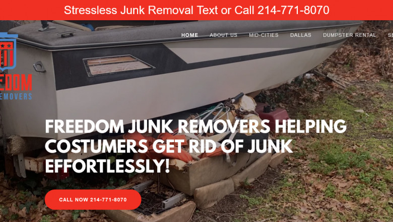 Waste & Junk Removal Services in Bedford, TX
