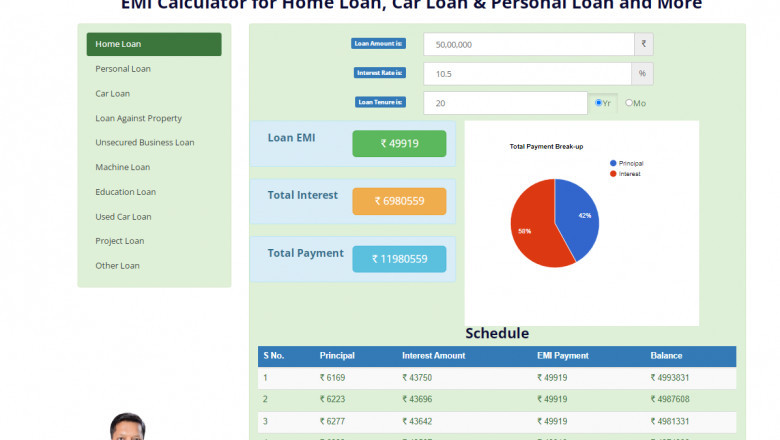 Machine Loan Calculator