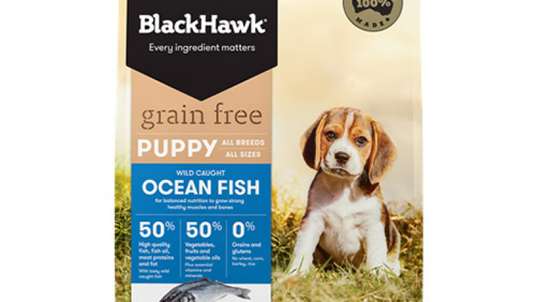 Buy BlackHawk Puppy Grain Free Ocean Fish Dog Food Online
