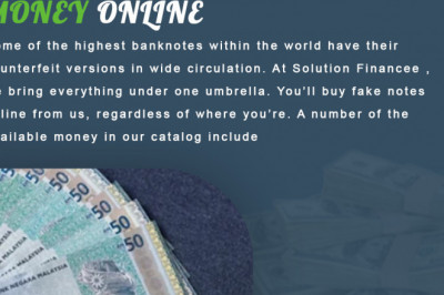 Buy Counterfeit Money For Sale in Europe - Solutionfinancee