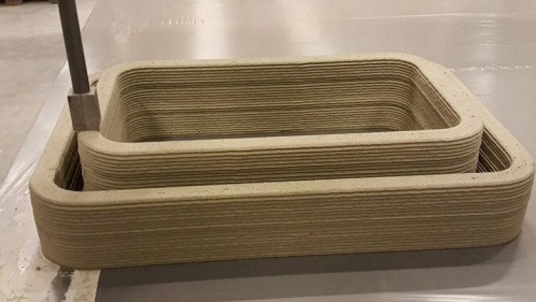 Incorporating 3D concrete printers into the construction industry is a method for the printing of concrete and other construction materials