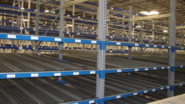 Pallet Flow Racking–High-Density Storage