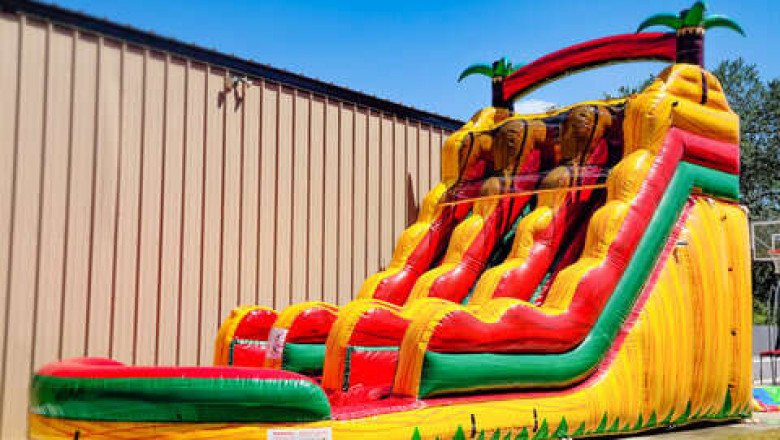Water Slides inside your Backyard - Rent Or Buy?