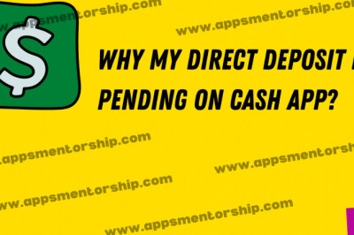 Why is my direct deposit pending on the Cash App?