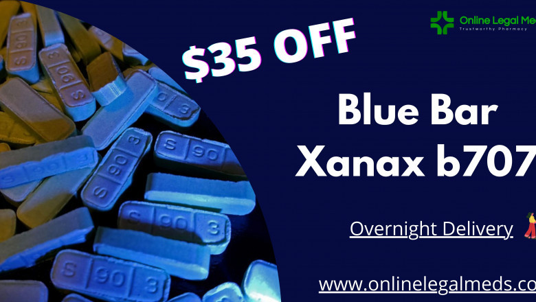 Blue Bar Xanax b707
