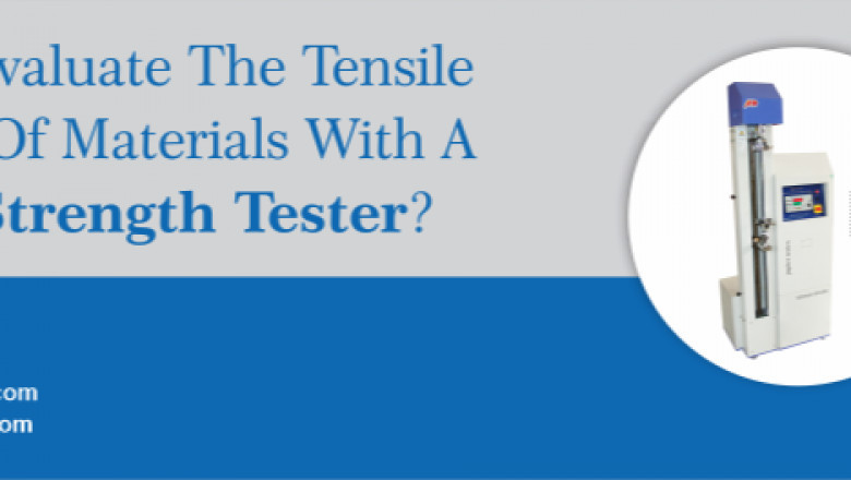 How to evaluate the tensile strength of materials with a tensile strength tester?