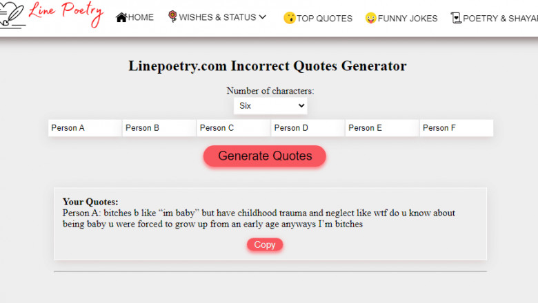 Incorrect Quotes Generator 2022 | Funny Quotes - Linepoetry