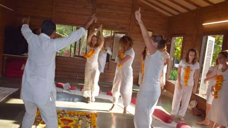 Selected Dynamic Standing Yoga Poses With Modifications