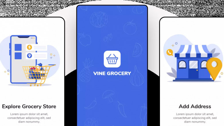 An online grocery delivery app- mobile app portfolio