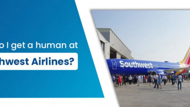 How do I get a human at Southwest Airlines?