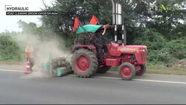 Hydraulic Road Cleaning Broom Manufacturer and Exporter – Atlas