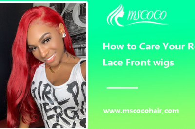 How to Care Your Red Lace Front wig