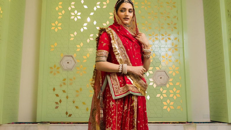 Bridal Rajputi Poshak for Wedding