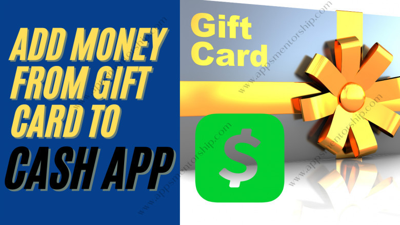 How to transfer money from a gift card to Cash App?