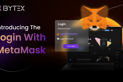 Login your ByteX Account using MetaMask Wallet