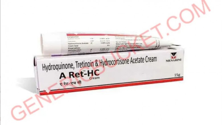 A RET HC CREAM 15GM (Hydroquinone/Tretinoin 0.05%/Hydrocortisone 1%)