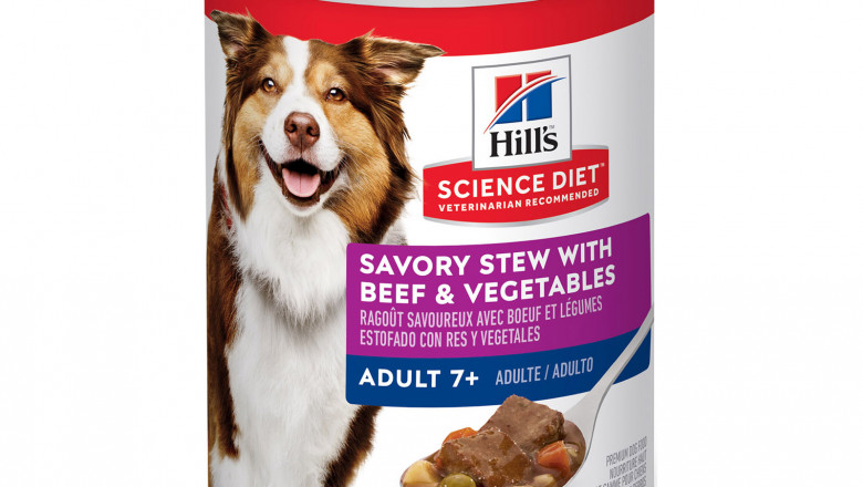 Buy Hill's Science Diet Mature Adult Savory Stew with Beef & Vegetables for Dogs