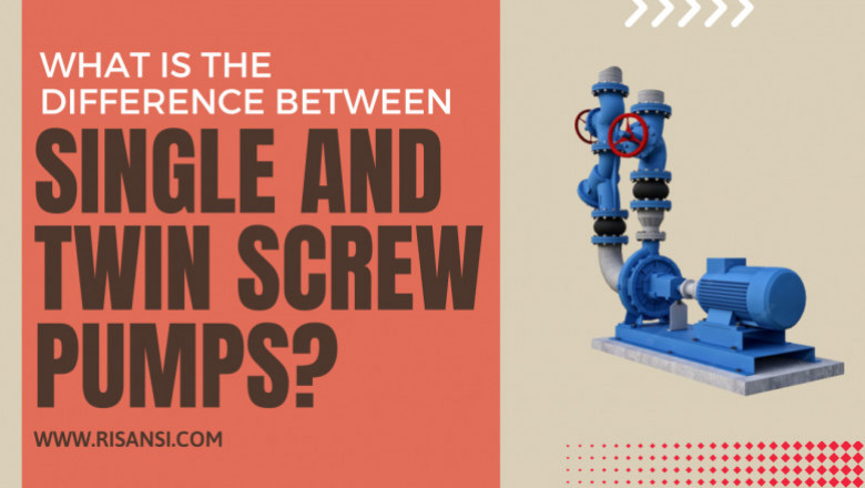 Difference Between Single and Twin Screw Pump