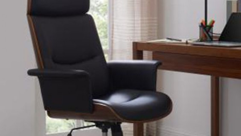 Back Protector Home Office Steel Case Headrest for Luxury Work Chair High Back Modern Racing Leather Office Chair