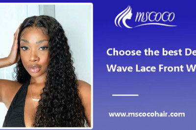 Choose the best Deep Wave Lace Front Wig