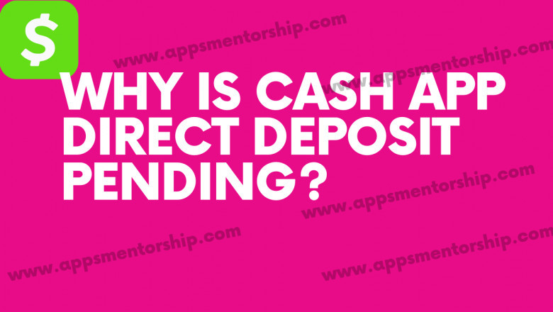 How do I fix if my direct deposit is pending on Cash App?