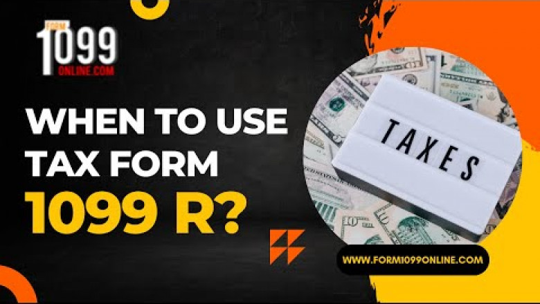 IRS 1099 R Form - Filing 1099 R Online - EFile 1099 R