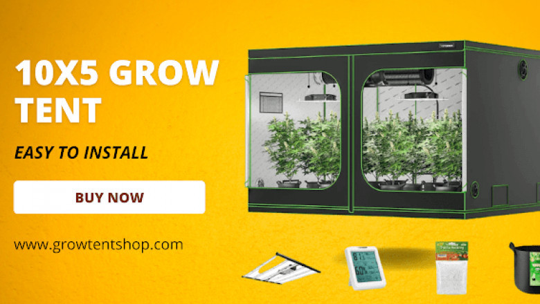 Oscillating fan for grow tent