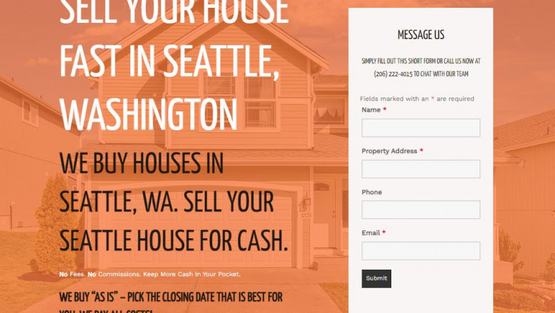 Sell house fast Seattle