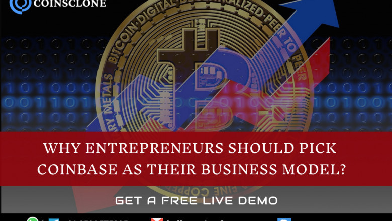 Why entrepreneurs should pick Coinbase as their business model?